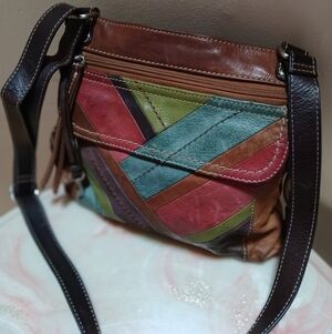 Fossil Satchel/Crossbody Bag